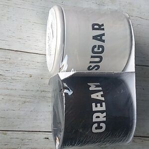Cream & Sugar Set